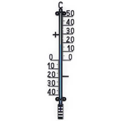 Termometr zewnętrzny czarny 41 cm