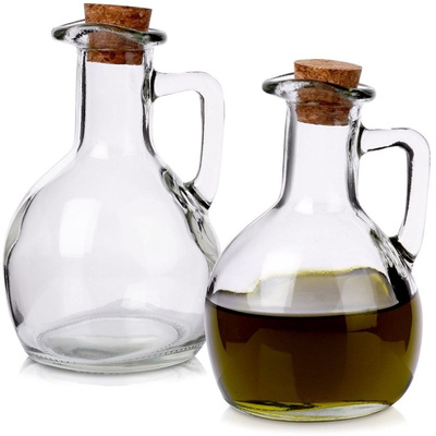 Butelki na oliwę i ocet szklane 175 ml 2 szt.