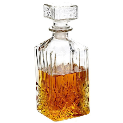 Karafka do whisky szklana 900 ml