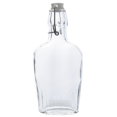 Butelka z klipsem szklana 180 ml
