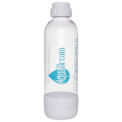 Butelka na wodę do saturatora biała AQUADREAM 1,1 l