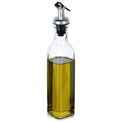 Butelka na oliwę i ocet szklana z dozownikiem 250 ml