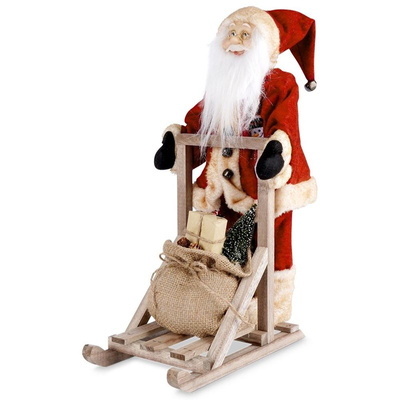 Figurka świąteczna Mikołaj 47 cm