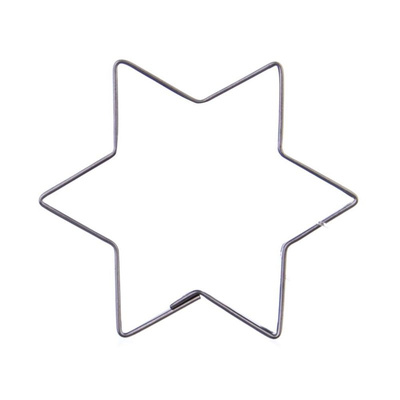 Wykrawacz do ciastek stalowy gwiazda 4,6 cm