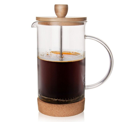 Zaparzacz tłokowy do kawy i herbaty szklany 750 ml