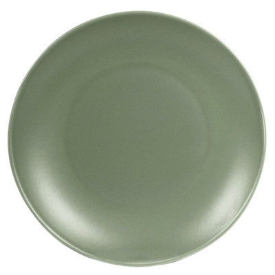 Talerz deserowy ceramiczny zielony ALFA 21,5 cm