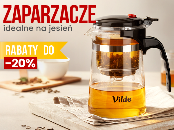 Dzbanki z zaparzaczmi