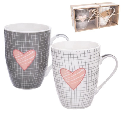 Mugs Porcelain 350 ml 2 pcs