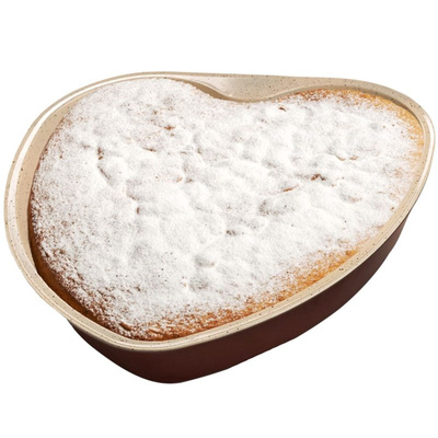 Baking Tin Ceramic Heart TERRESTRIAL 33 cm