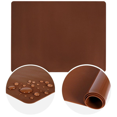 ORION Silicone pastry board for dough matt baking 50x40 brown