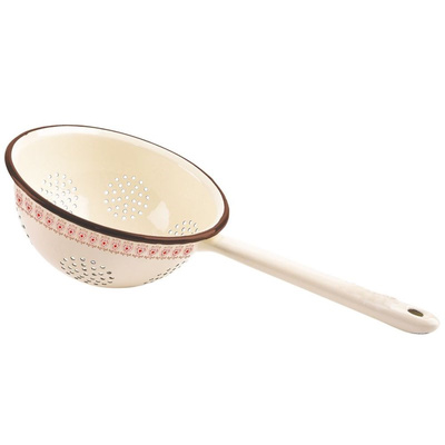 Colander Enamel Beige TONCA 20 cm