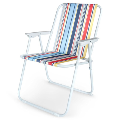 Folding camping chair metal 53x46.5x74 cm