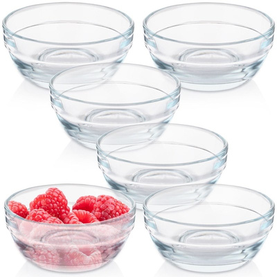 Bowls Glass 80 ml 6 pcs