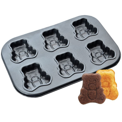 Cookie Mold Steel Bears 26,5 cm