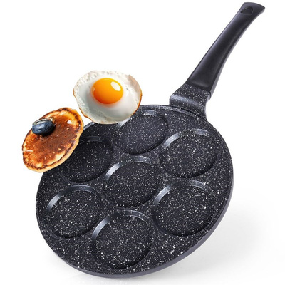 Egg Pan Granite Non-Stick 7 Holes 26 cm