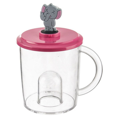 Mug with Figurine for Child Elephant 240 ml