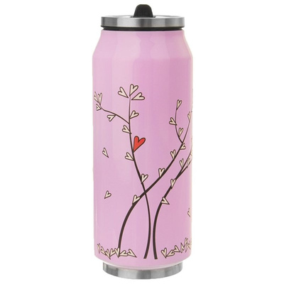 Thermal Cup Pink HEART 400 ml