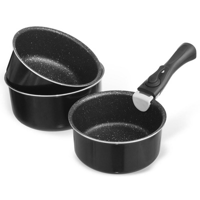 Cookware Set Granite GRANDE 4 pcs