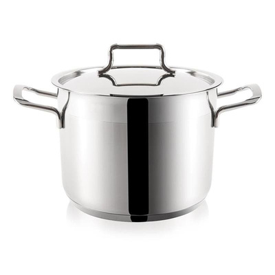 Pot Steel with Lid ANETT 24 cm, 8 l