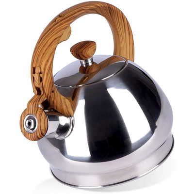 Whistling Kettle Steel Silver 1,5 l