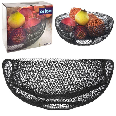 Fruit Basket Metal Black RADKA