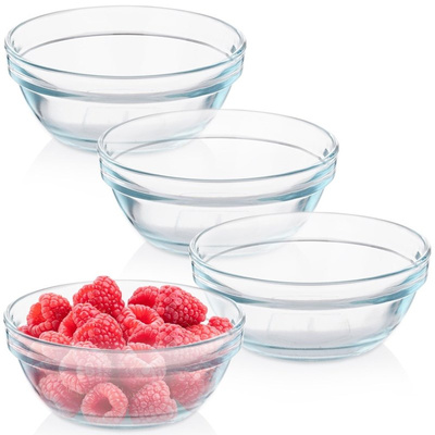 Bowls Glass 200 ml 4 pcs