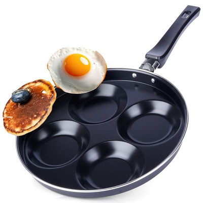 Egg Pan Non-Stick 4 Holes 25 cm