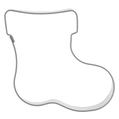 Cookie Cutter Steel Sock 6 cm