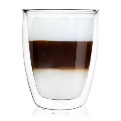 ORION Thermal glass with double wall for COFFEE latte tea 0,33L