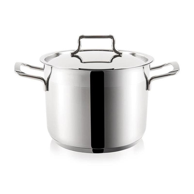 ORION Steel pot with lid 18/10 PREMIUM 3,5L