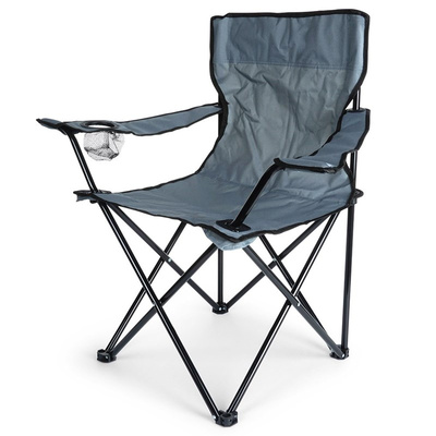 Folding camping chair metal 78x41x80 cm