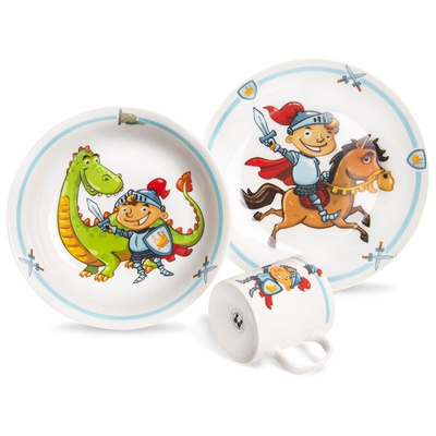 Kids Tableware Set Porcelain 3 pcs