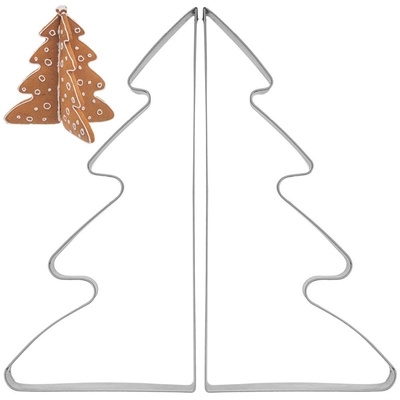 Cookie Cutter Steel Tree 15,5 cm 2 pcs