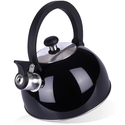 Whistling Kettle Steel Black 1,5 l