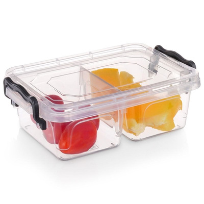 ORION DIVIDED container for storage food with lid 0,5L