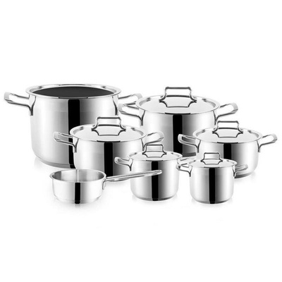 Cookware Set Steel ANETT 12 pcs