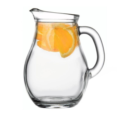 ORION Glass jug for water compote drinks lemonade with handle 0,25L