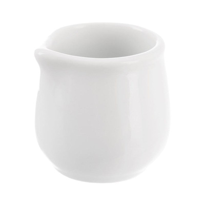 Milk Jug Porcelain White MONA 4x4 cm, 20 ml