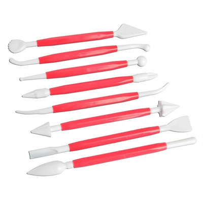 ORION Spatulas decorating tool for torte 8 pcs.