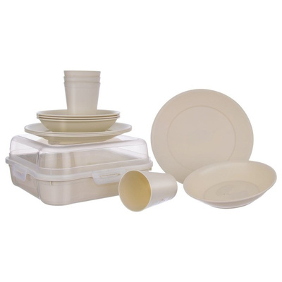 Picnic Dinnerware Set Plastic 13 pcs