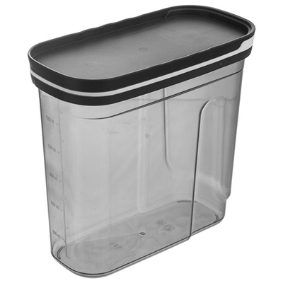 Dry Food Storage Container with Dispenser Gray GREY 1,8 l