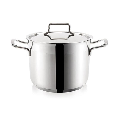 ORION Steel pot with lid 18/10 PREMIUM 1,5L
