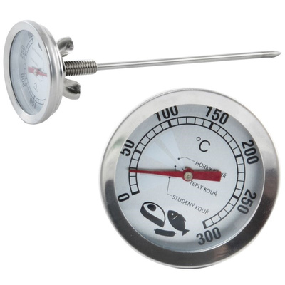 Termometr do wędzarni stalowy z sondą 16 cm