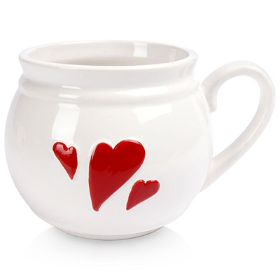 Mug Ceramic HEART 800 ml