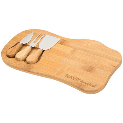 Bamboo cutting board for cheese Terrestrial 33 cm