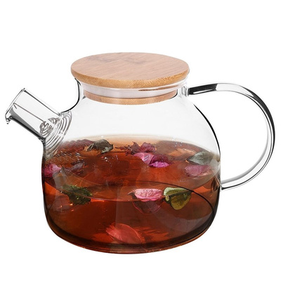 Coffee and Tea Pot with Infuser Glass 1 l