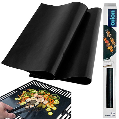 ORION 2x teflon MAT for GRILL roasting grill 40x33 cm