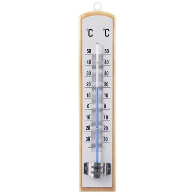 Termometr uniwersalny drewniany 21 cm