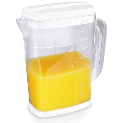 Jug Plastic with Lid on the Refrigerator Door 2,25 l