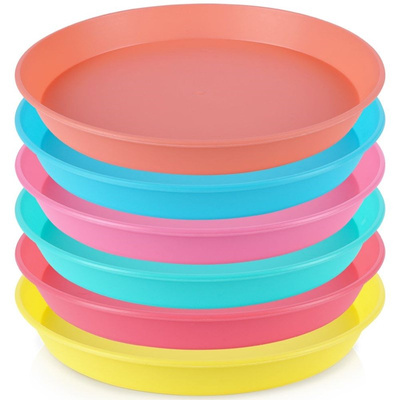 Plates Plastic 22,5 cm 6 pcs